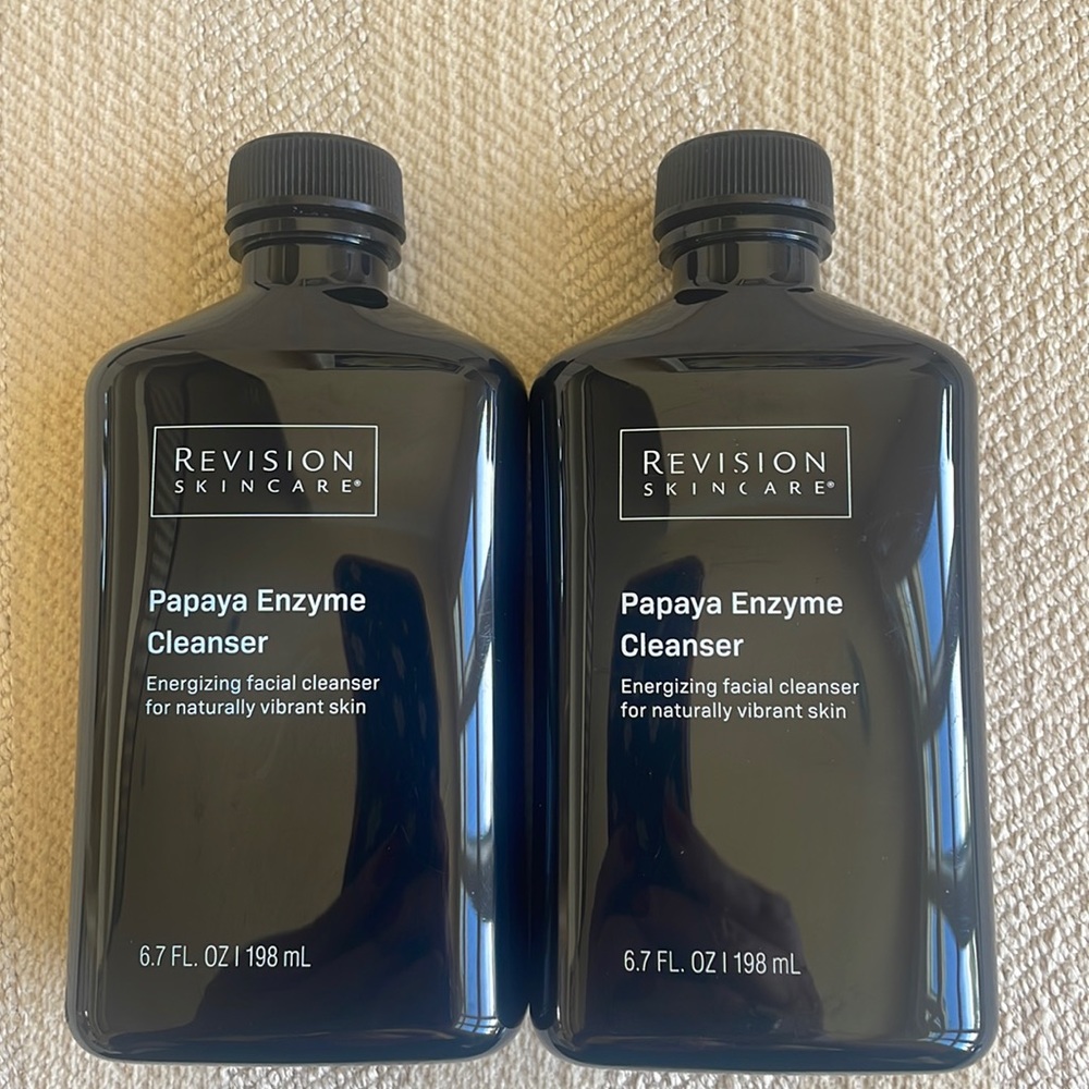 Revision Papaya Enzyme Cleanser x 2 each 6.7 ounces new no box